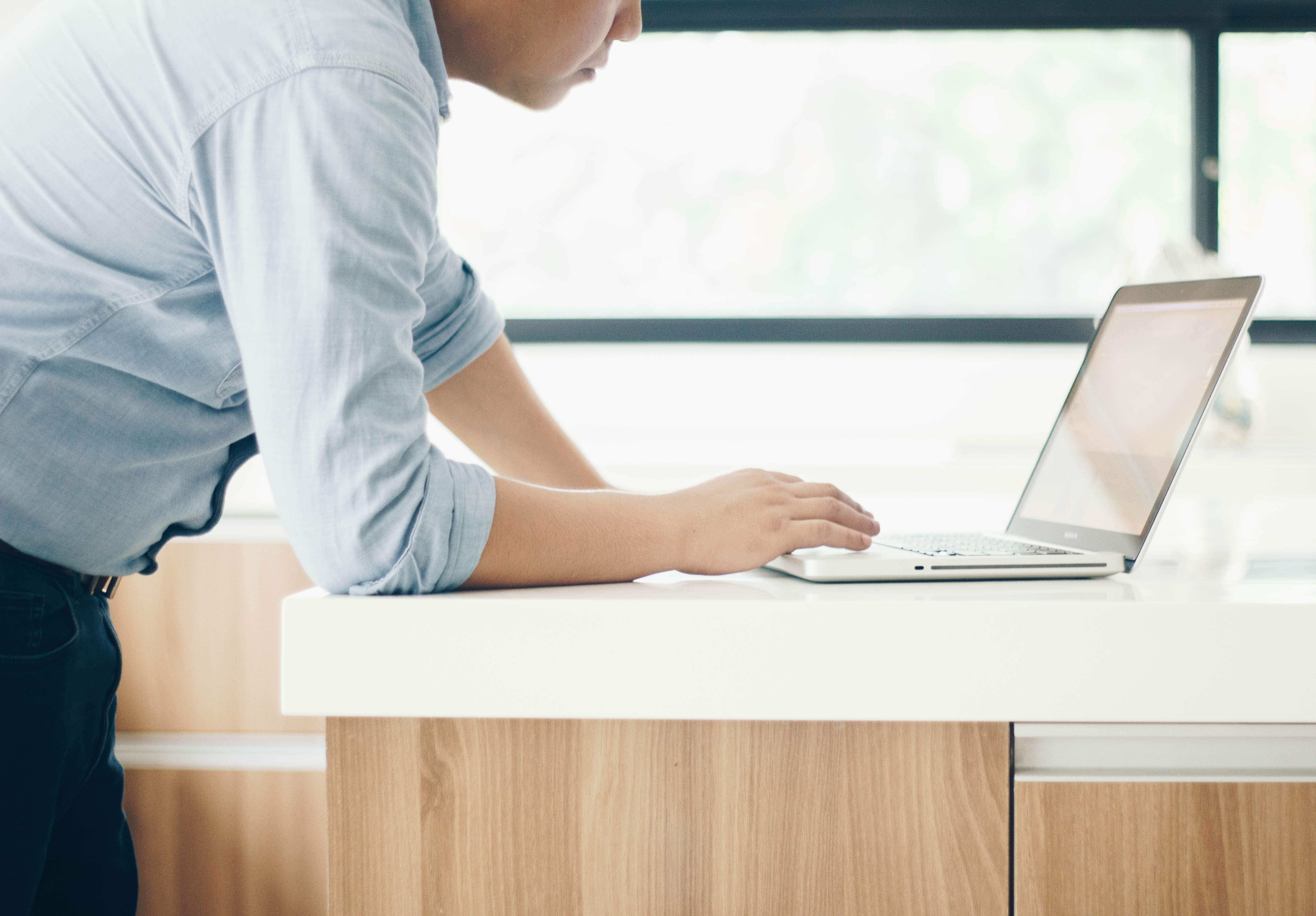 Adult learning about life insurance after leaving employment