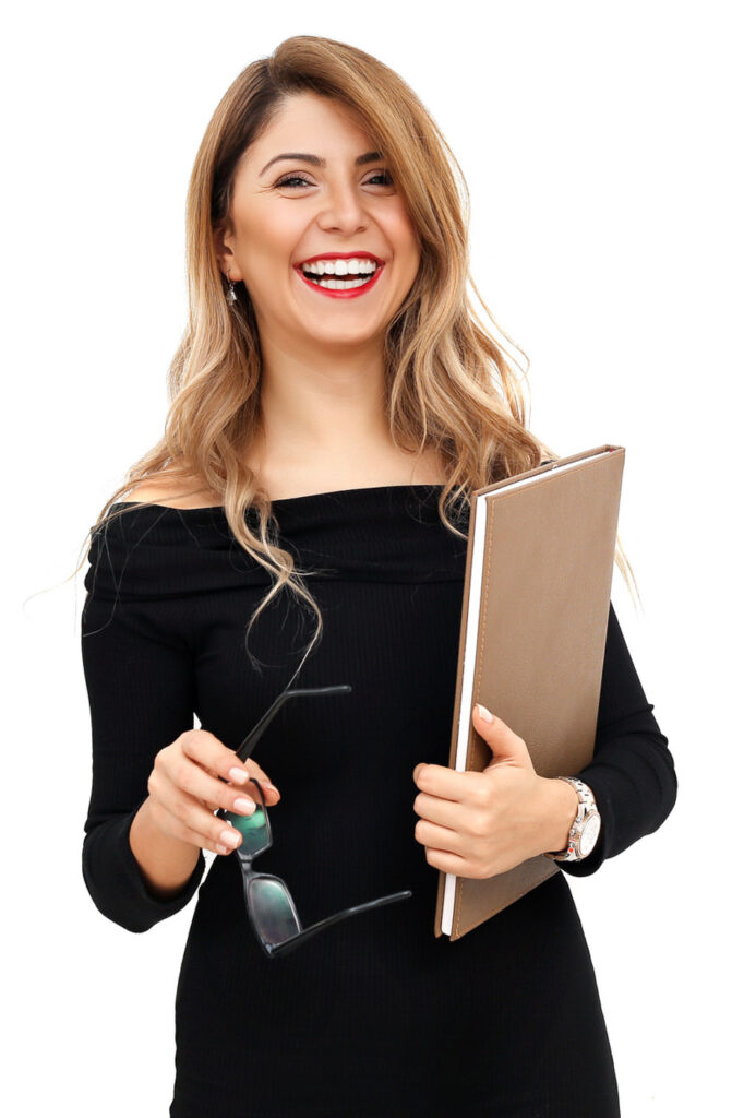 Financial Advisor Resources Professional Woman With Clipboard