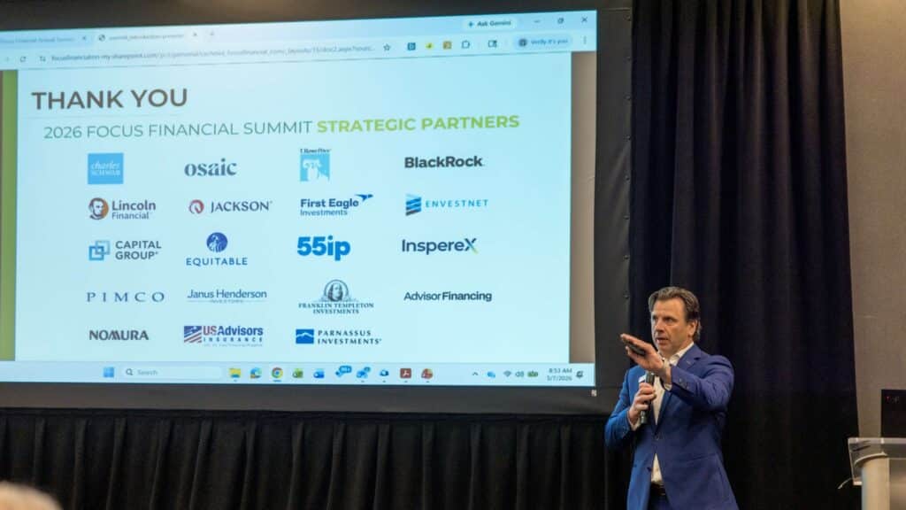vp of growth and succession jake saba kicking of the 2026 Focus Summit